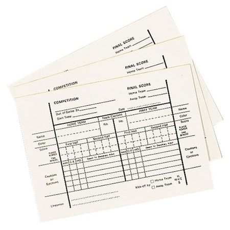 Champion Sports Referee Pad 12 Sheet RWPAD
